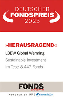 LBBW Global Warming: Deutscher Fondspreis 2023